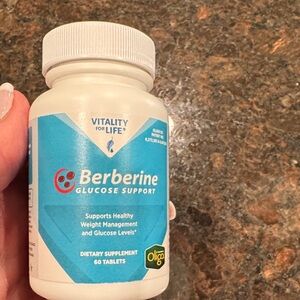 Berberine Glucose Support - Blue and White